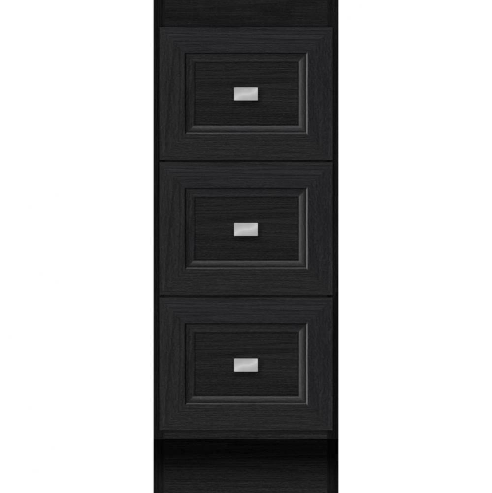 12 X 21 X 32 Montlake Drawer Bank Ogee Miter Midnight Oak