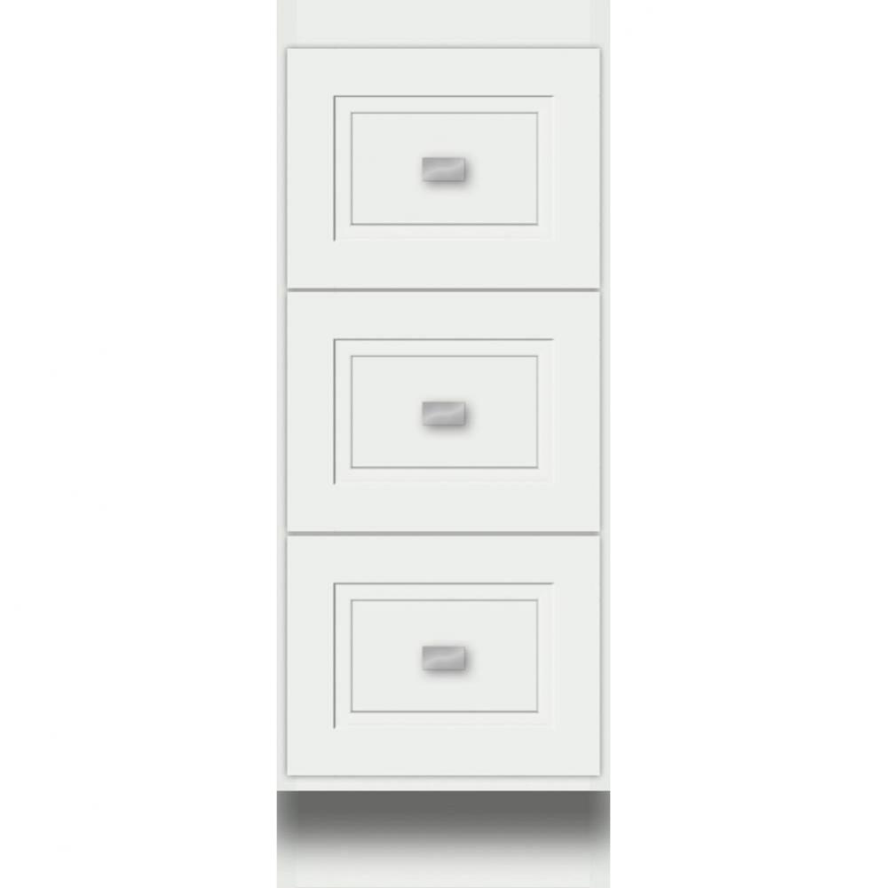 12 X 18 X 32 Montlake Drawer Bank Ogee Miter Powder Grey