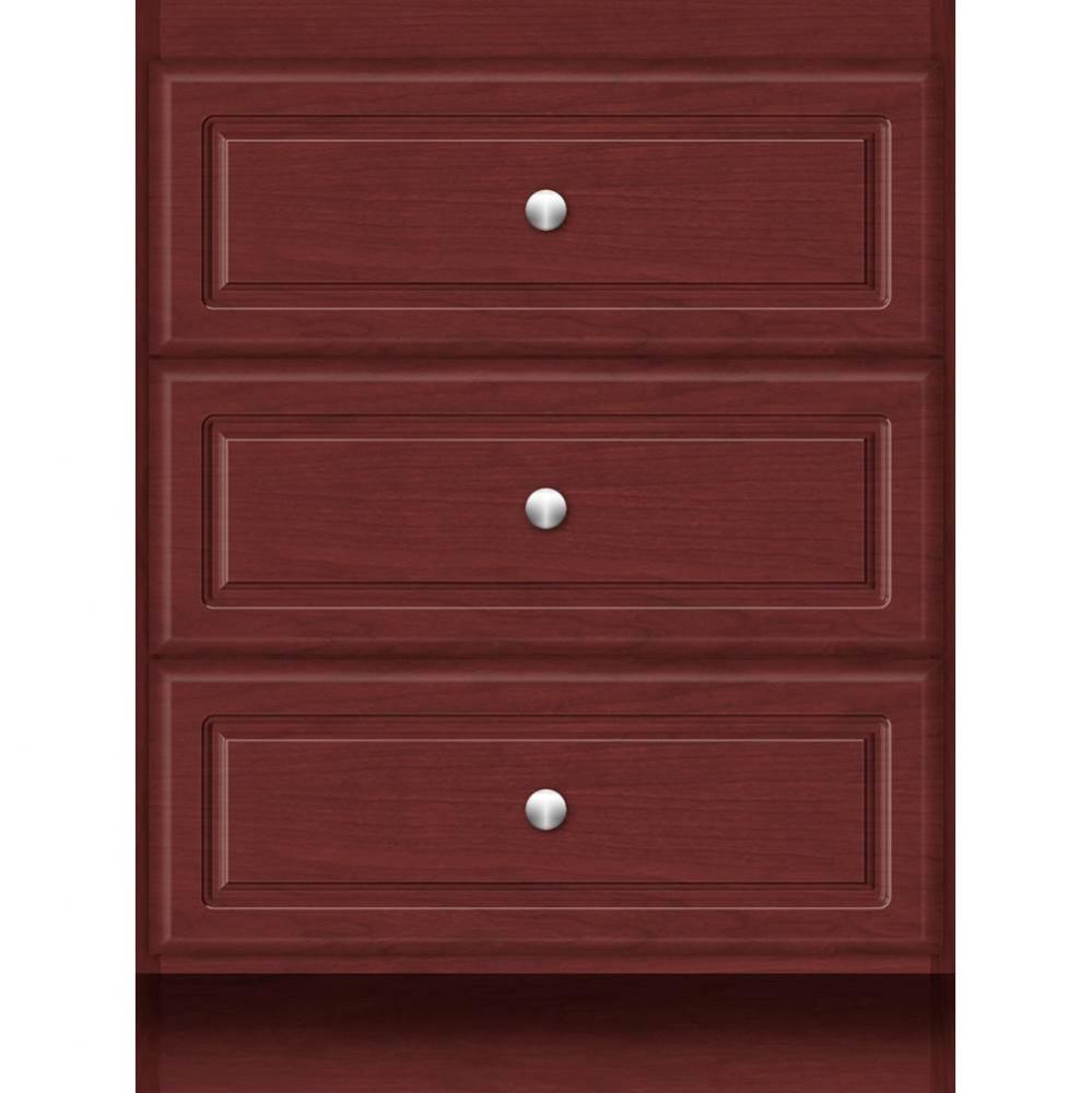 24 X 18 X 32 Montlake Drawer Bank Ultra Dk Cherry