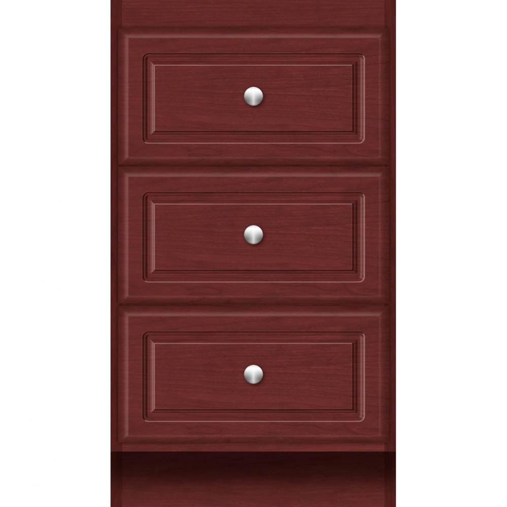 18 X 21 X 32 Montlake Drawer Bank Ultra Dk Cherry