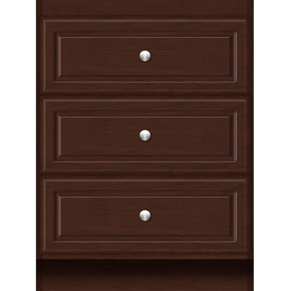 24 X 21 X 32 Montlake Drawer Bank Ultra Choc Cherry