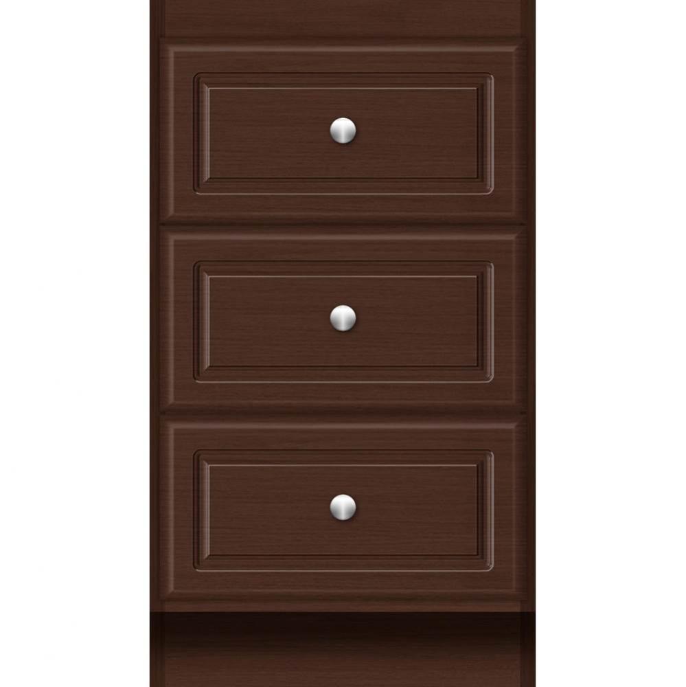 18 X 21 X 32 Montlake Drawer Bank Ultra Choc Oak