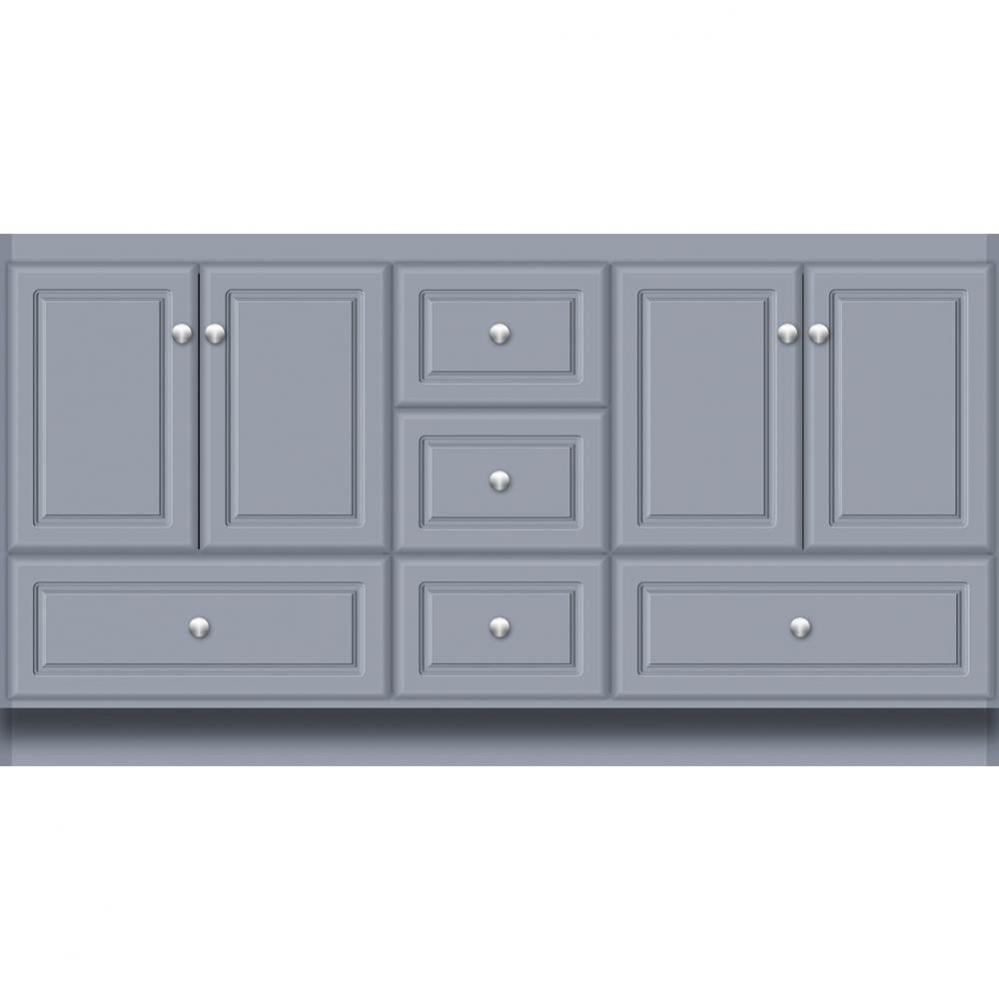 60 X 21 X 32 Montlake Vanity Ultra Sat Silver Db