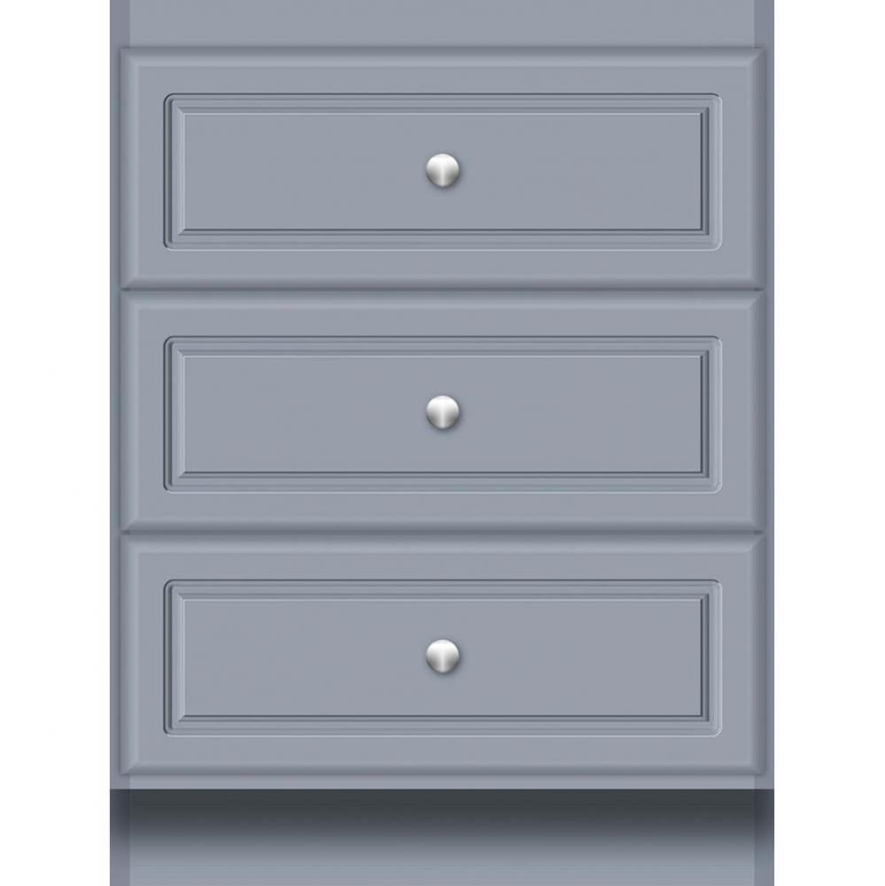 24 X 21 X 32 Montlake Drawer Bank Ultra Sat Silver