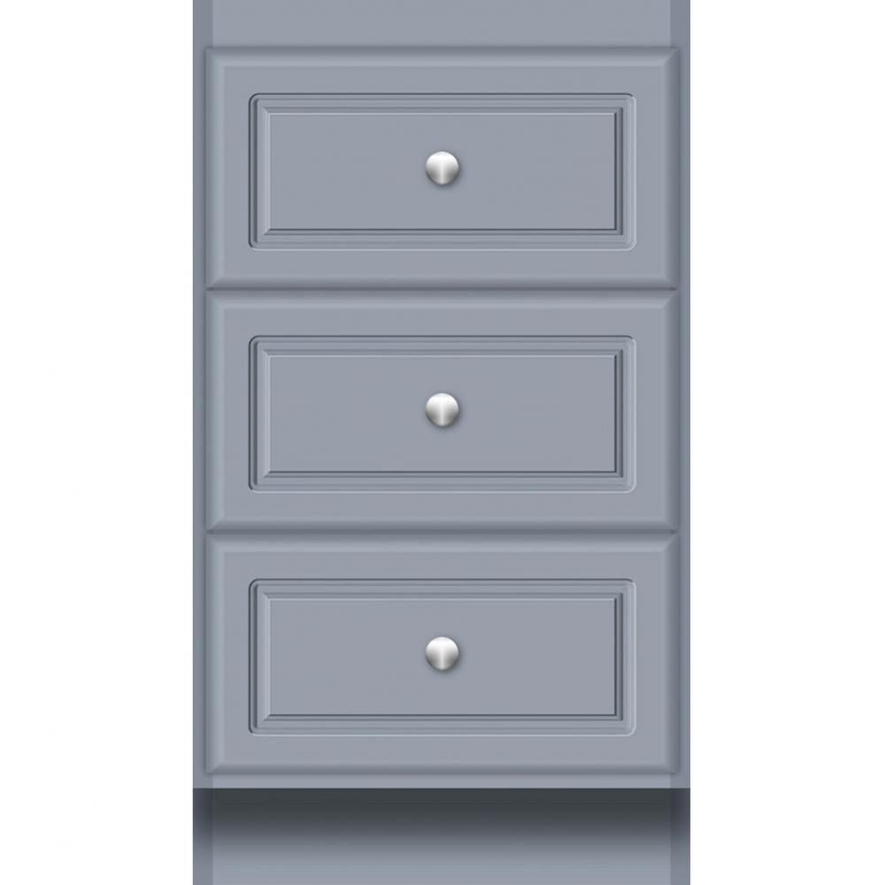 18 X 21 X 32 Montlake Drawer Bank Ultra Sat Silver