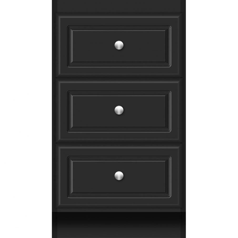 18 X 21 X 32 Montlake Drawer Bank Ultra Sat Black
