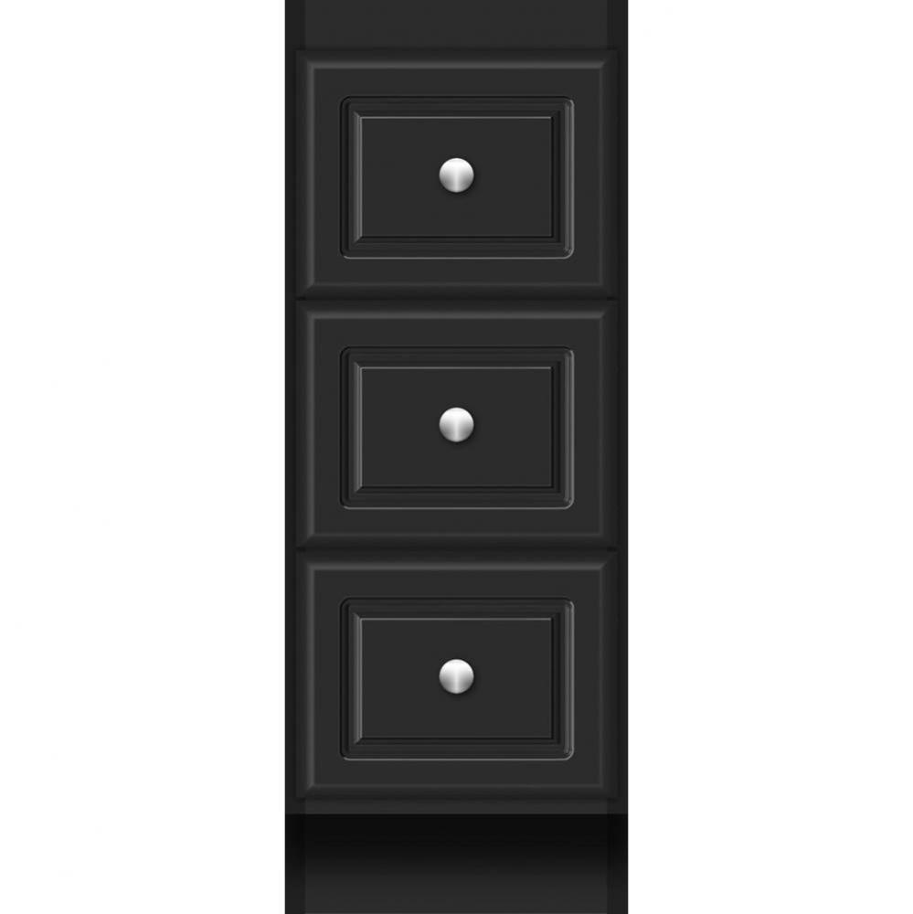 12 X 21 X 32 Montlake Drawer Bank Ultra Sat Black