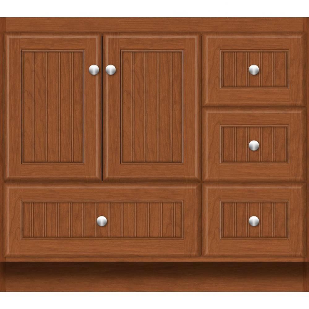 36 X 18 X 32 Montlake Vanity Beaded Cinn Cherry Rh