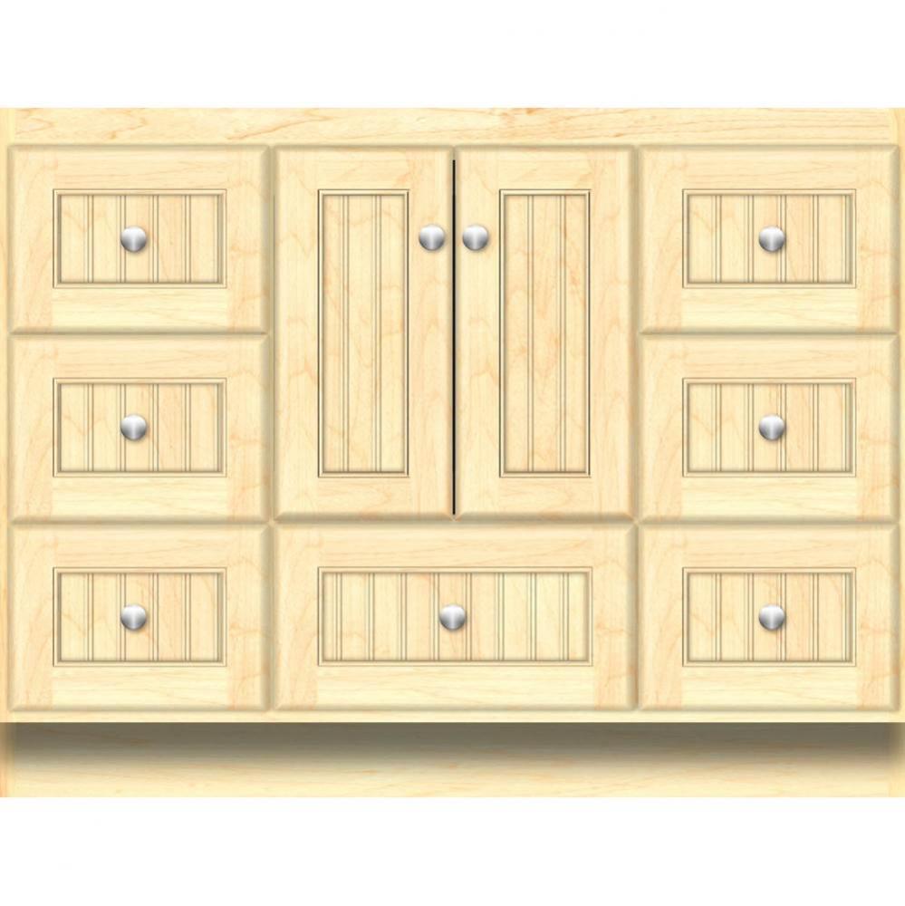 42 X 18 X 32 Montlake Vanity Beaded Nat Maple Sb