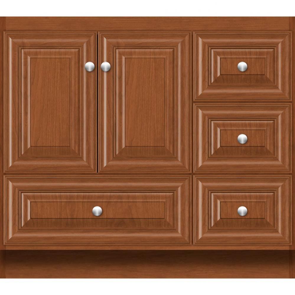 36 X 18 X 32 Montlake Vanity Classic Miter Cinn Cherry Rh