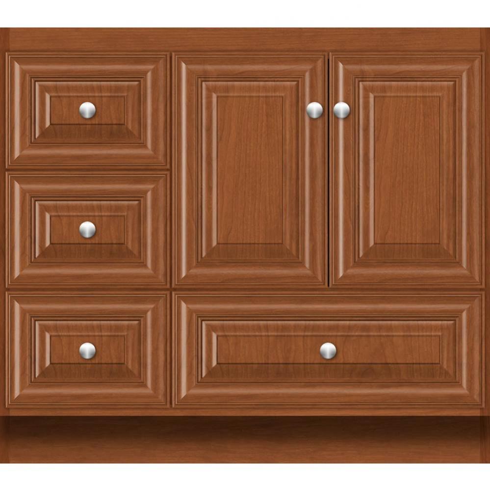 36 X 18 X 32 Montlake Vanity Classic Miter Cinn Cherry Lh