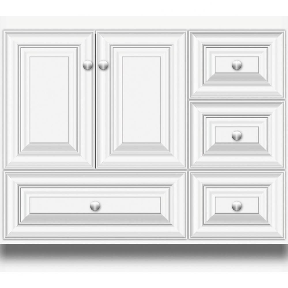 36 X 18 X 32 Montlake Vanity Classic Miter Sat White Rh