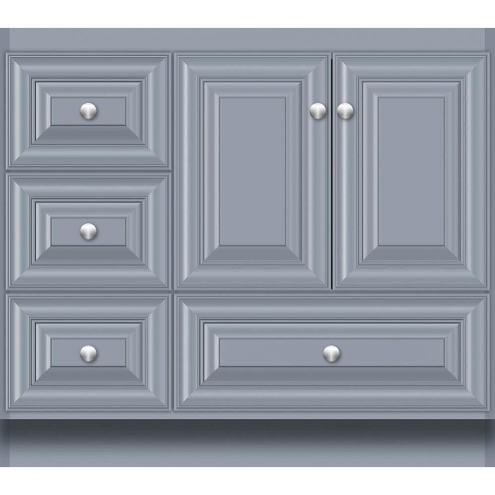 36 X 18 X 32 Montlake Vanity Classic Miter Sat Silver Lh