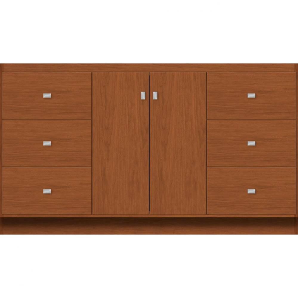 60 X 21 X 34.5 Montlake View Vanity Slab Cinn Cherry Sb