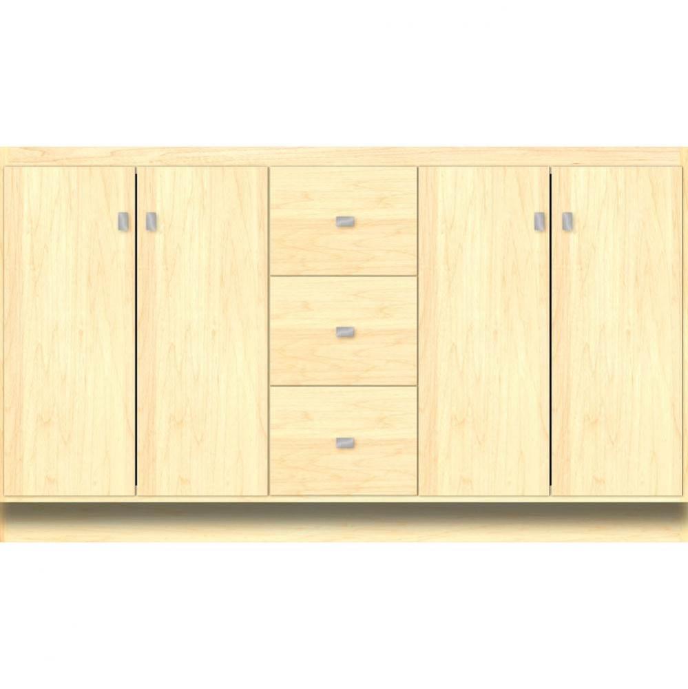 60 X 21 X 34.5 Montlake View Vanity Slab Nat Maple Db