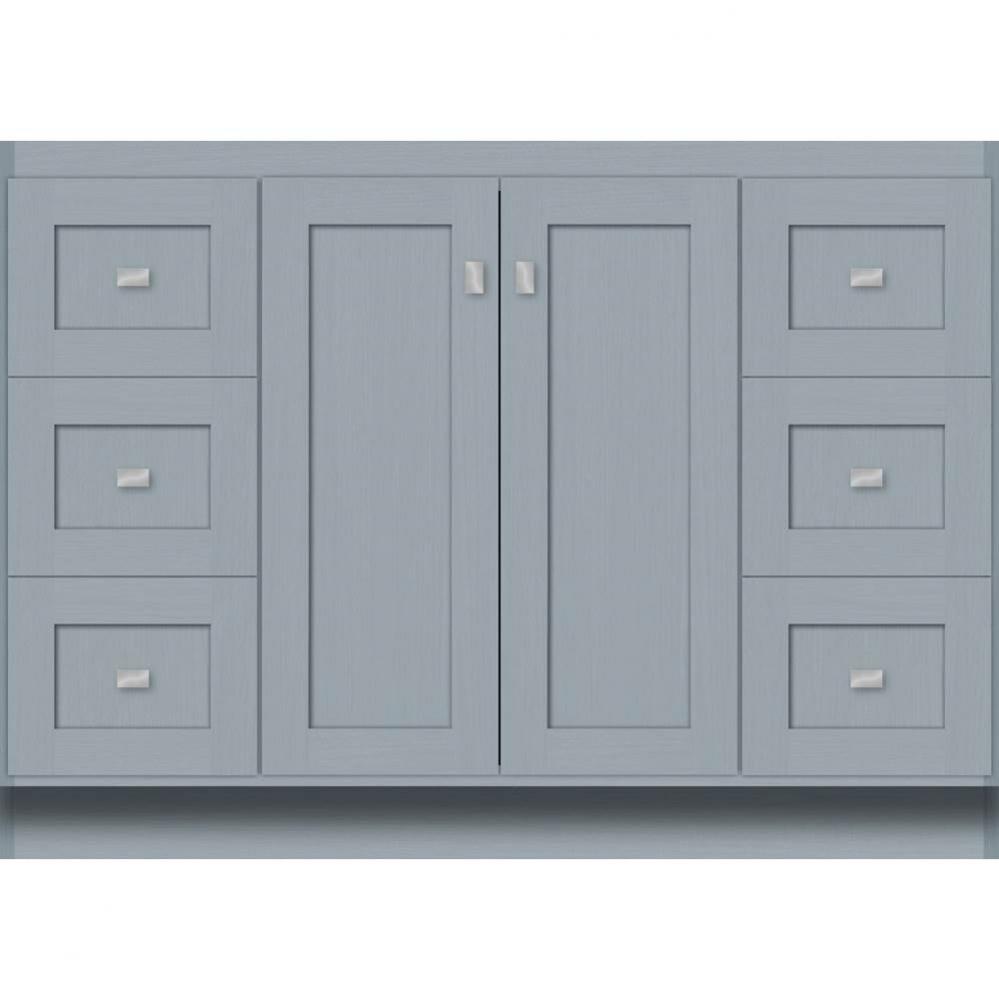48 X 21 X 34.5 Montlake View Vanity Shaker Silver Oak Sb