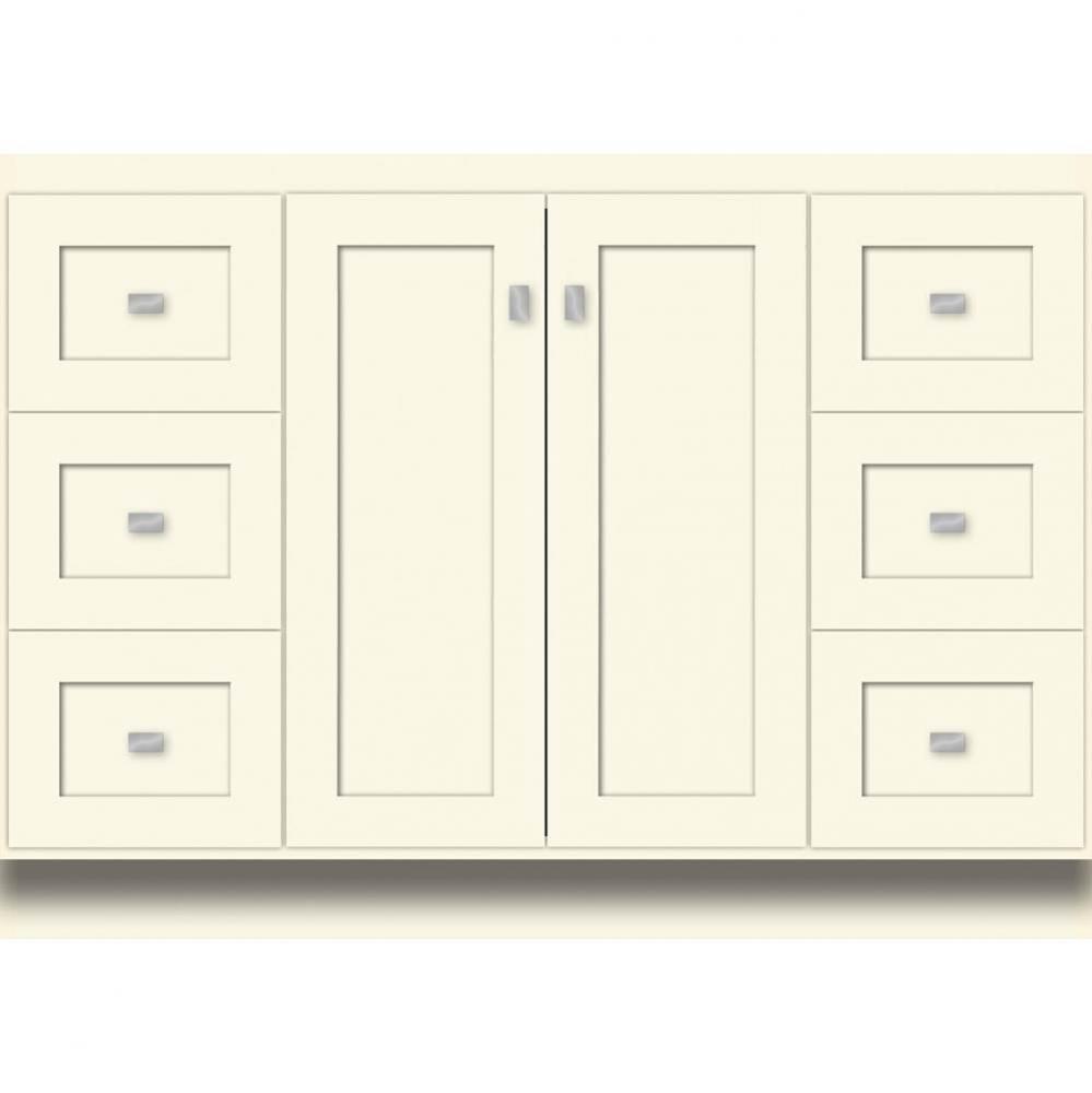 48 X 18 X 34.5 Montlake View Vanity Shaker Sat Biscuit Sb
