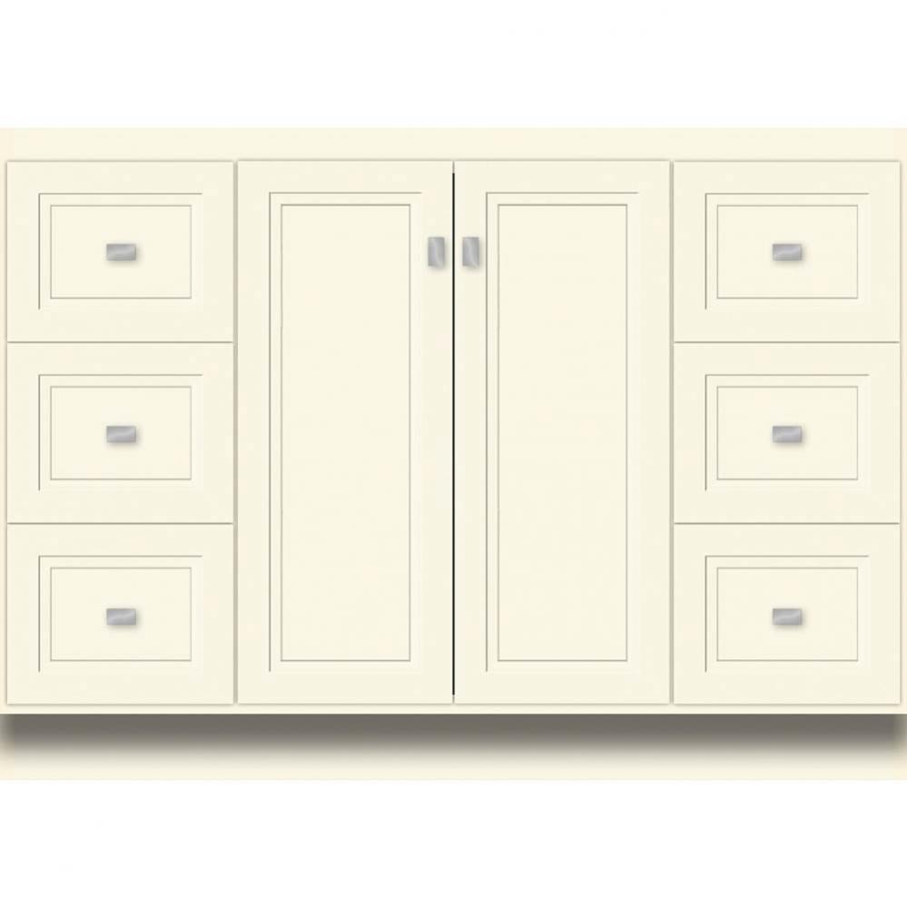 48 X 21 X 34.5 Montlake View Vanity Ogee Miter Sat Biscuit Sb