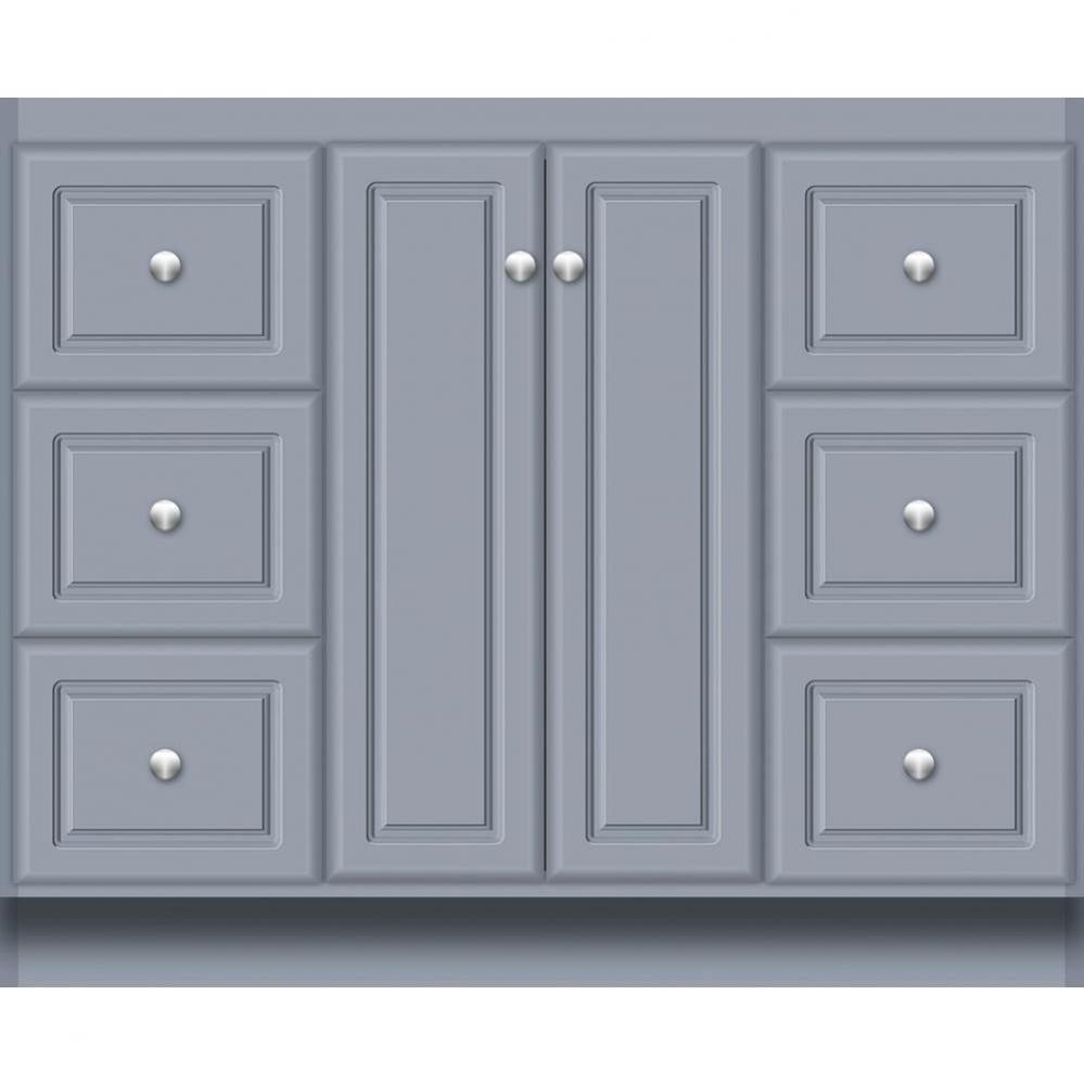 42 X 18 X 34.5 Montlake View Vanity Ultra Sat Silver Sb