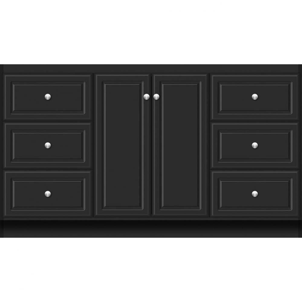60 X 18 X 34.5 Montlake View Vanity Ultra Dusky Oak Sb
