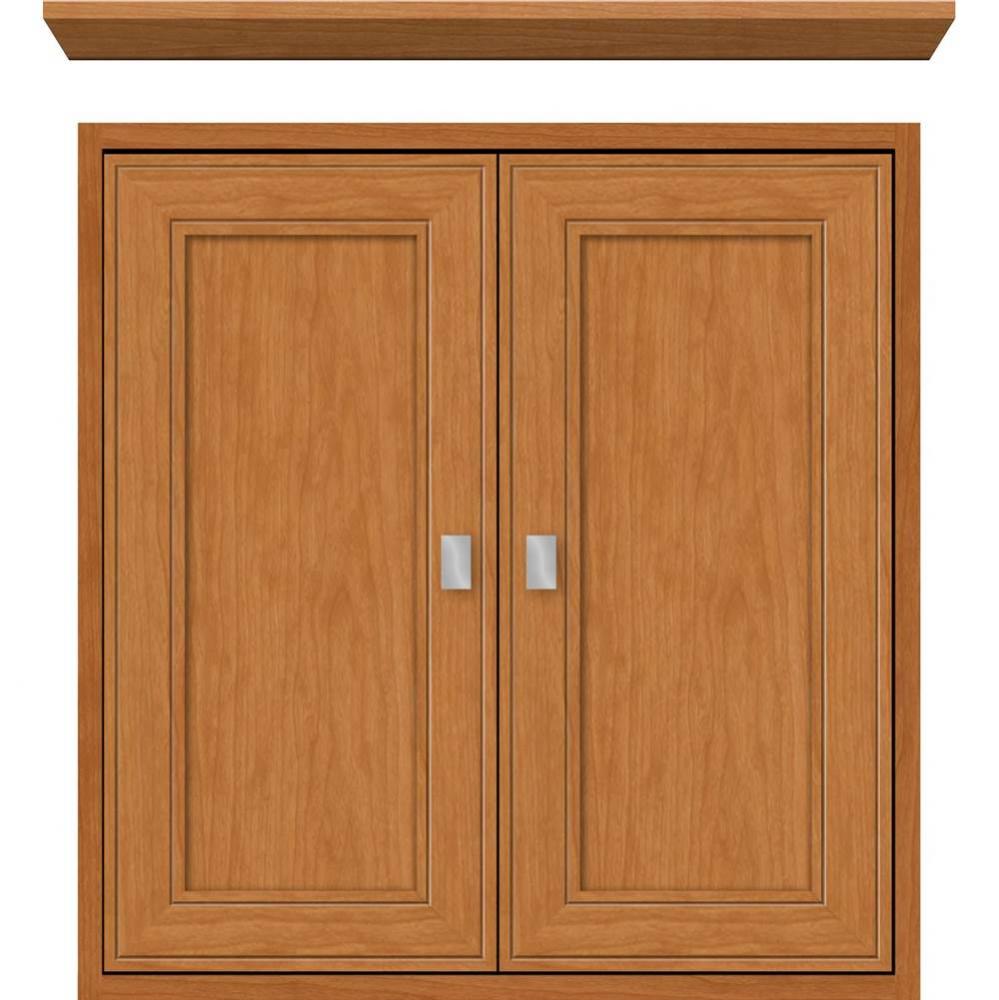 24 X 6.25 X 25 Inset Cubby Deco Miter Nat Cherry