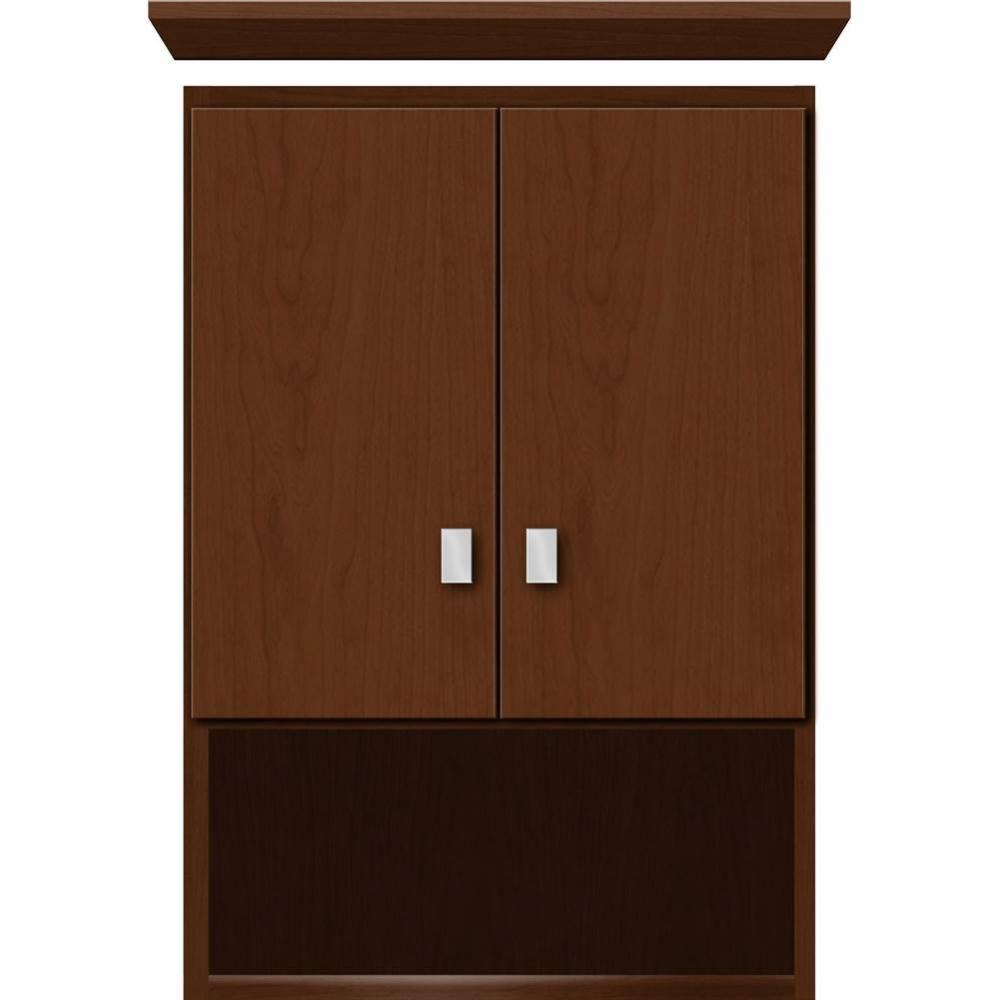 18 X 8.5 X 26 Overjohn Slab Pecan Cherry