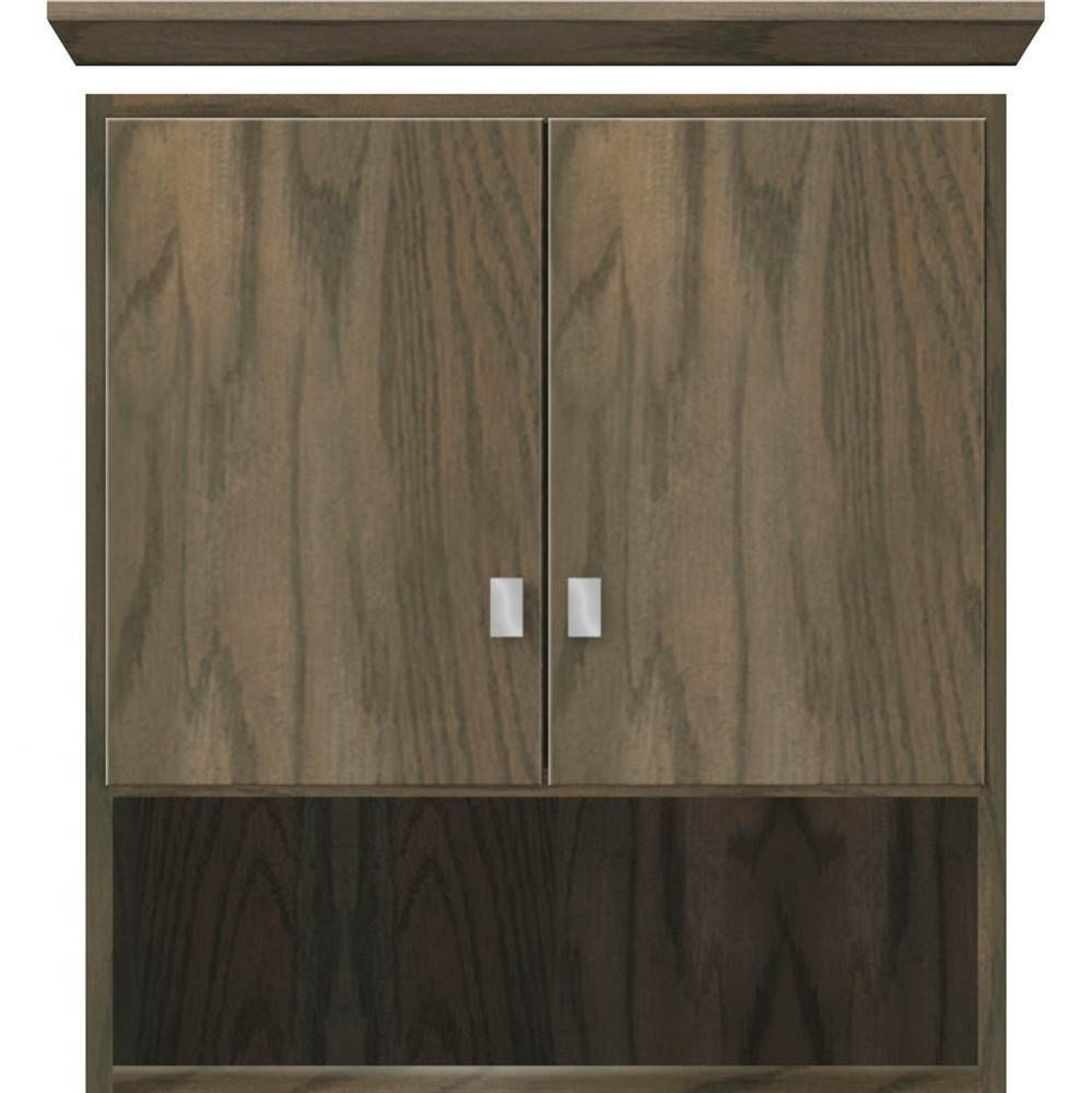 24 X 8.5 X 26 Overjohn Slab Dusky Oak