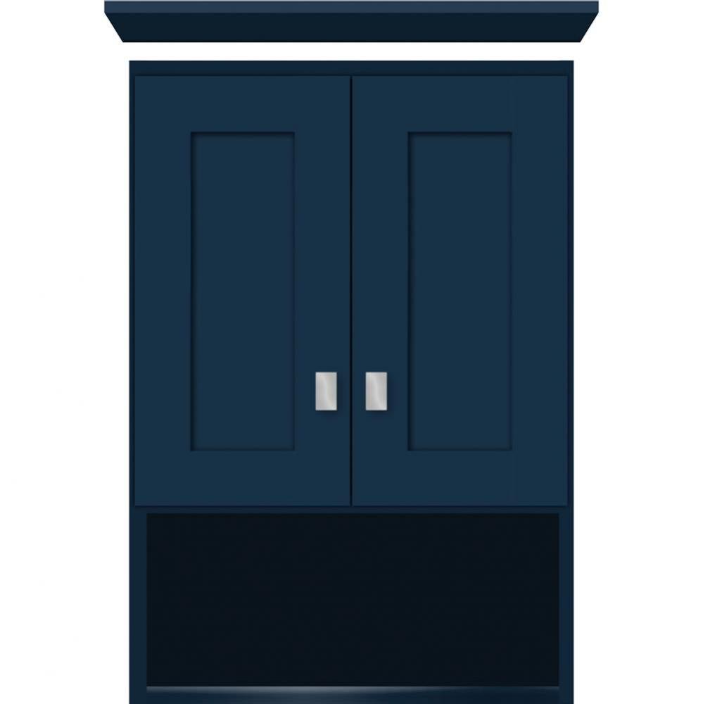 18 X 8.5 X 26 Overjohn Shaker Lapis Night