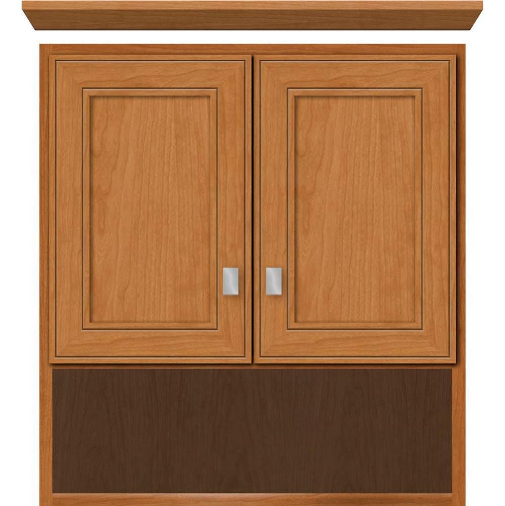 24 X 8.5 X 26 Overjohn Deco Miter Nat Cherry