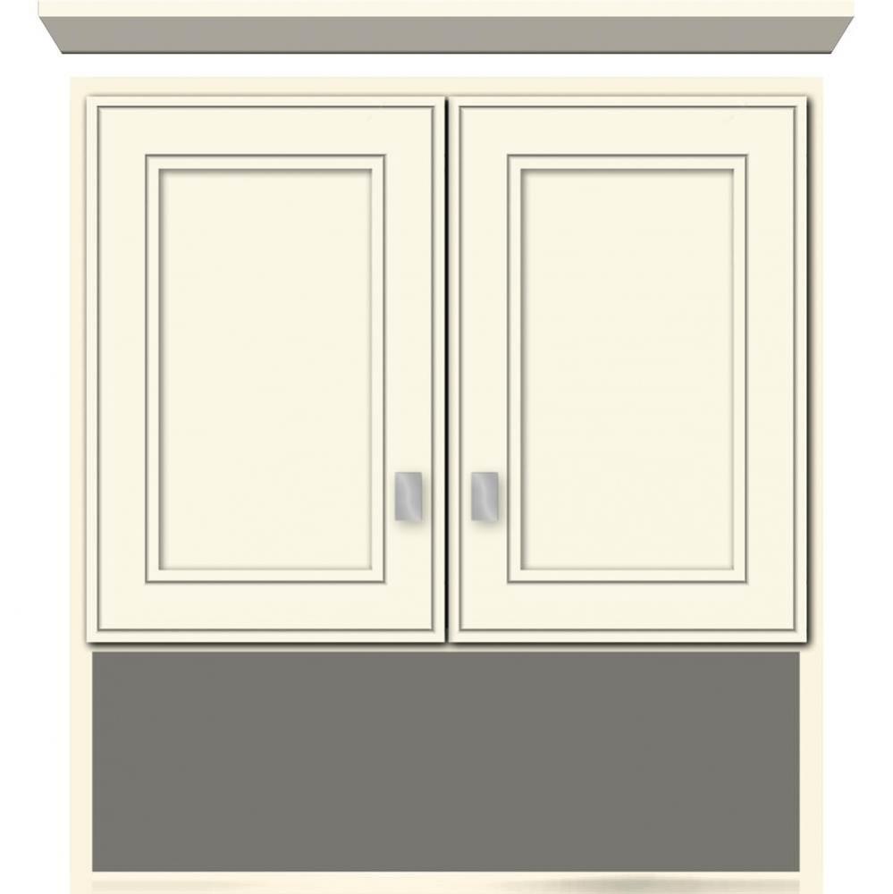 24 X 8.5 X 26 Overjohn Deco Miter Sat Biscuit