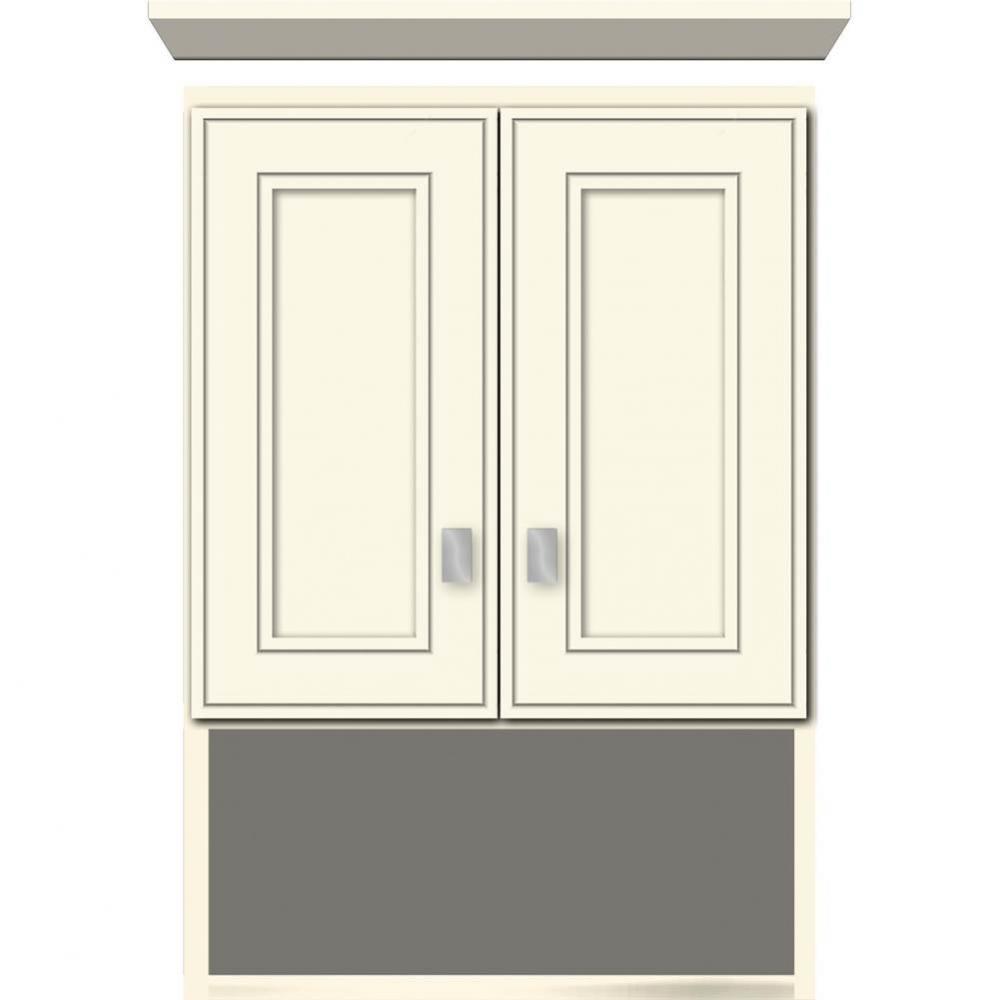 18 X 8.5 X 26 Overjohn Deco Miter Sat Biscuit