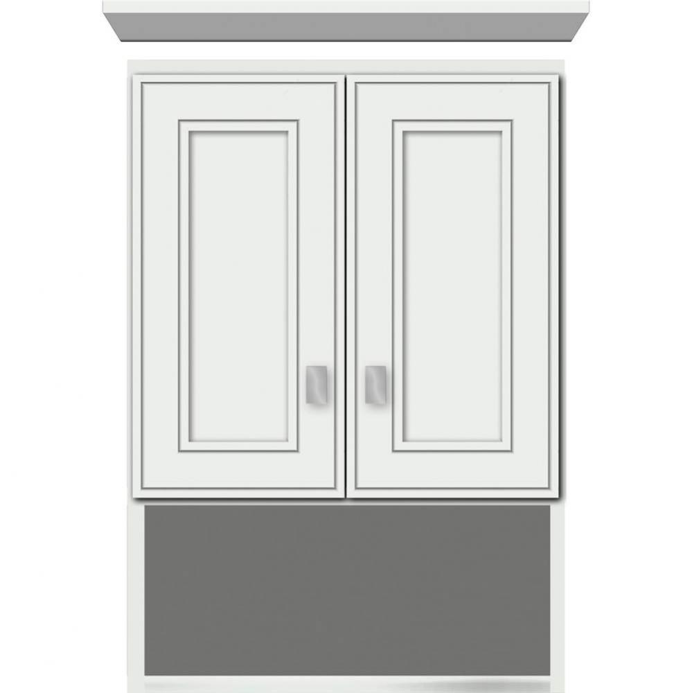 18 X 8.5 X 26 Overjohn Deco Miter Powder Grey