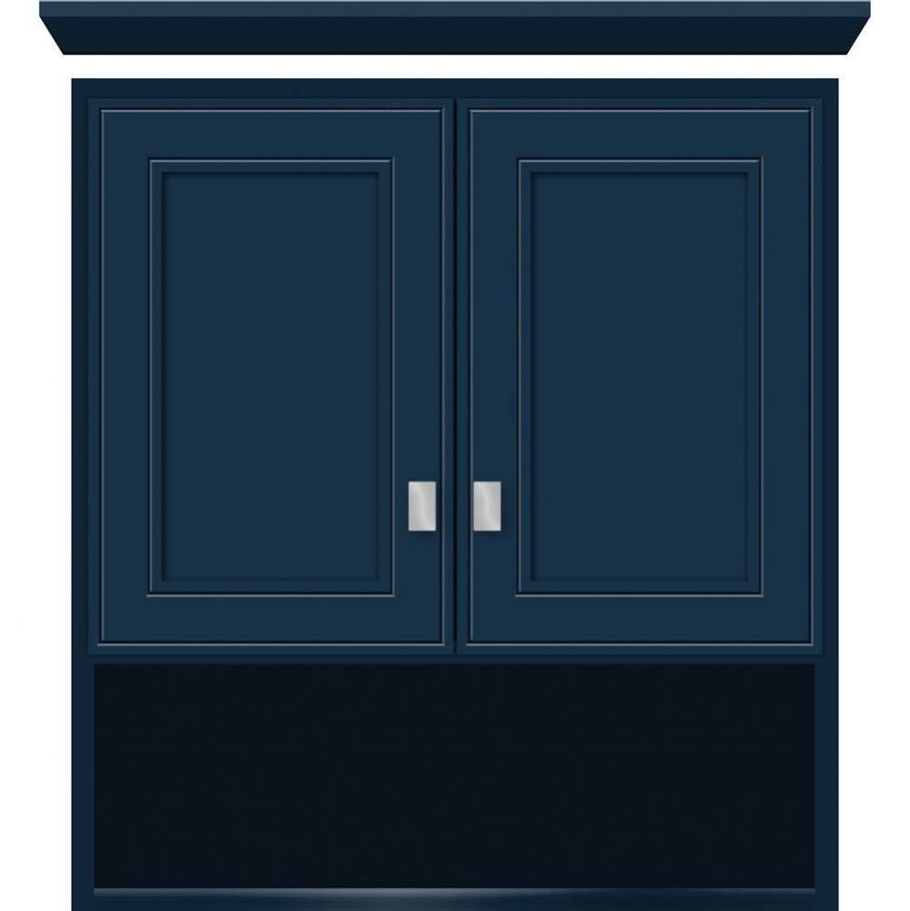 18 X 8.5 X 26 Overjohn Deco Miter Lapis Night