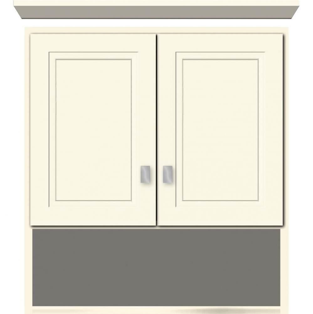 24 X 8.5 X 26 Overjohn Ogee Miter Sat Biscuit