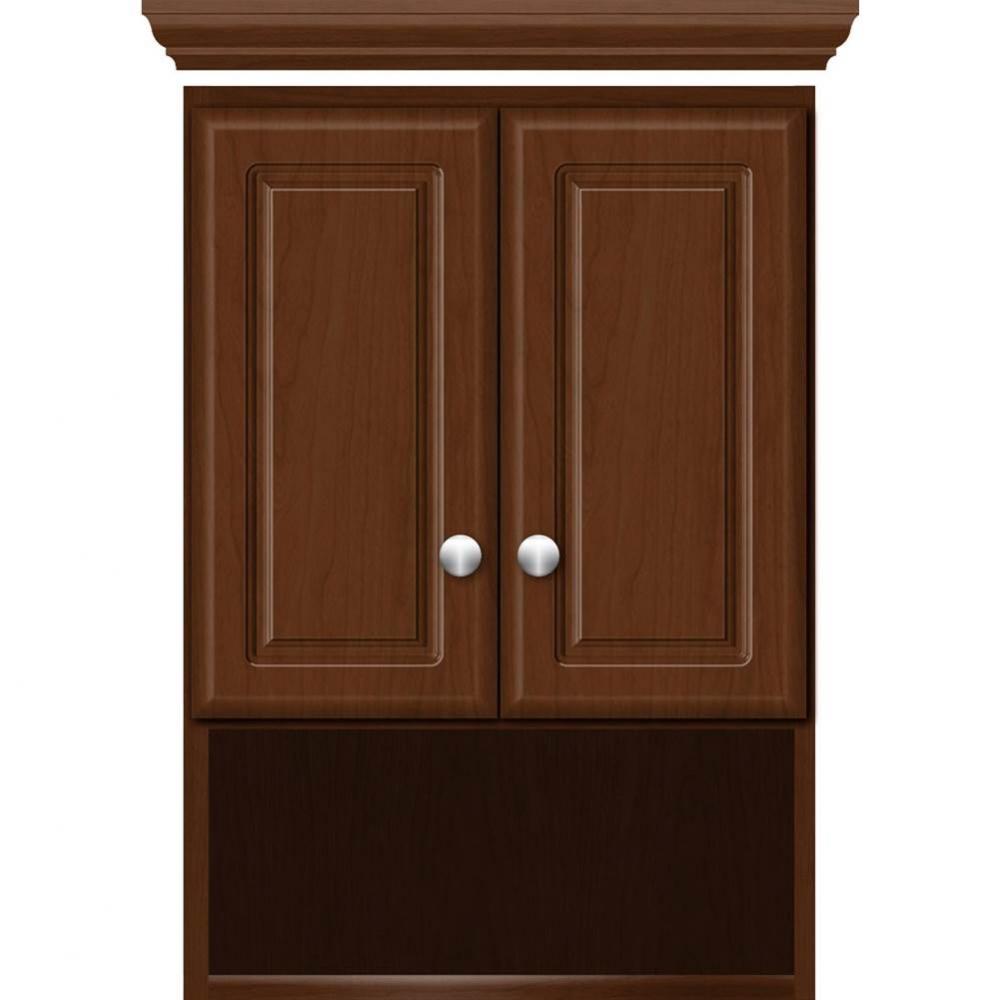 18 X 8.5 X 26 Overjohn Ultra Pecan Cherry