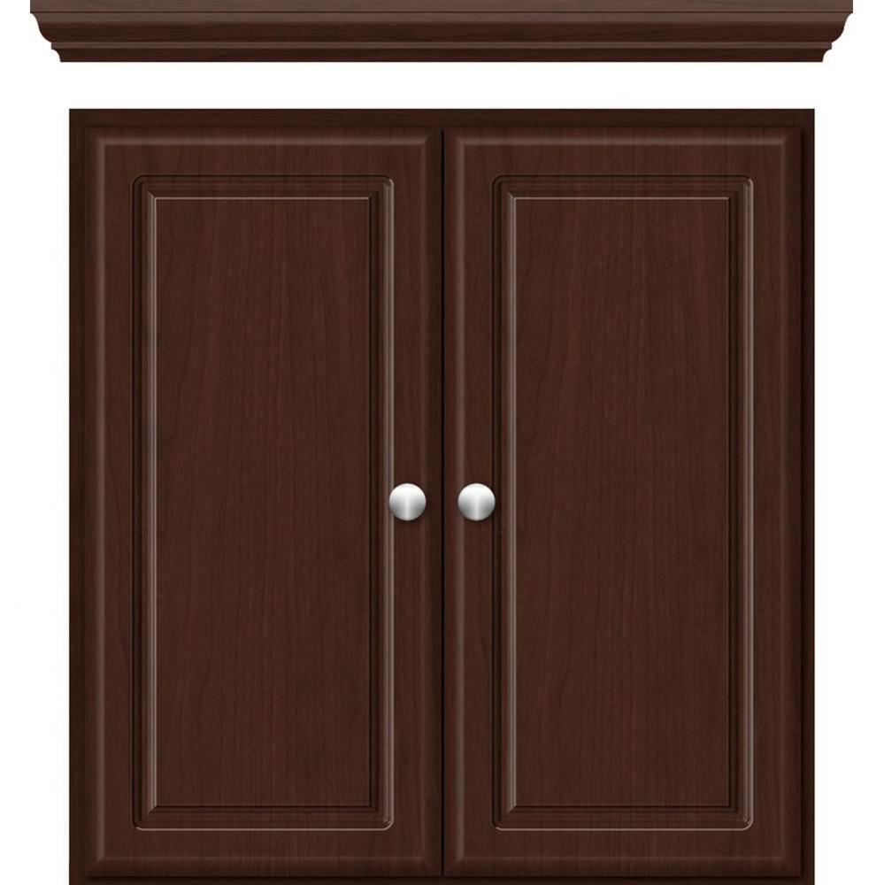24 X 5.5 X 25 Wall Cubby Ultra Choc Cherry
