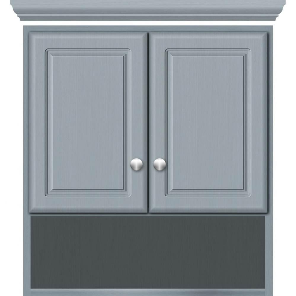 24 X 8.5 X 26 Overjohn Ultra Silver Oak
