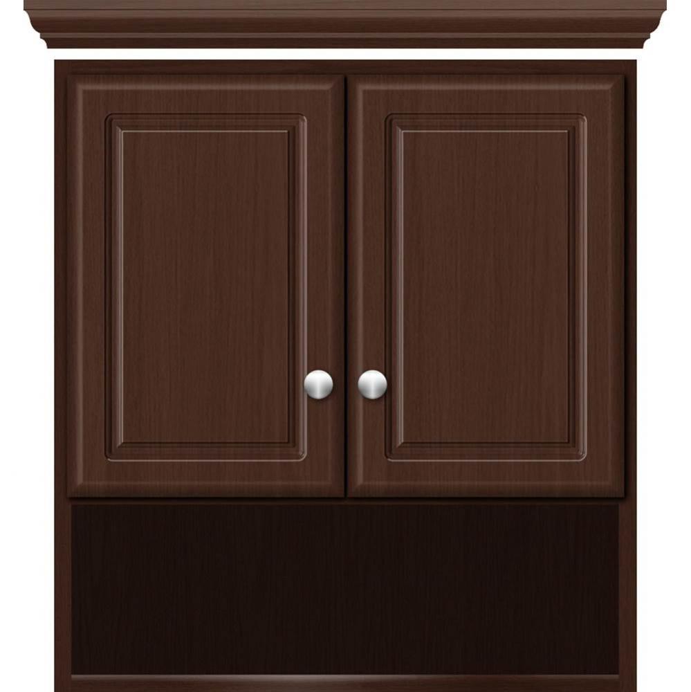 24 X 8.5 X 26 Overjohn Ultra Choc Oak