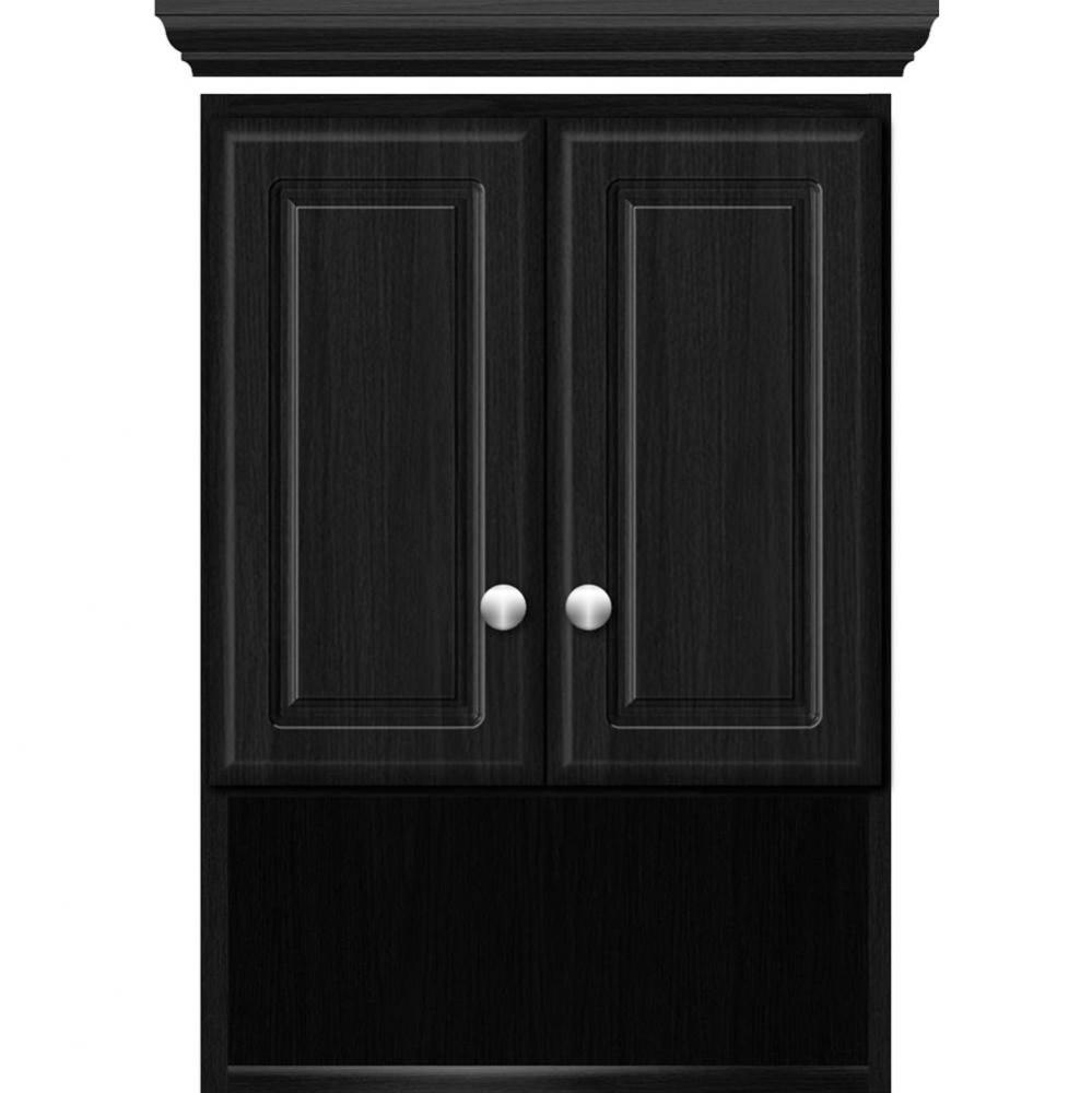 18 X 8.5 X 26 Overjohn Ultra Midnight Oak