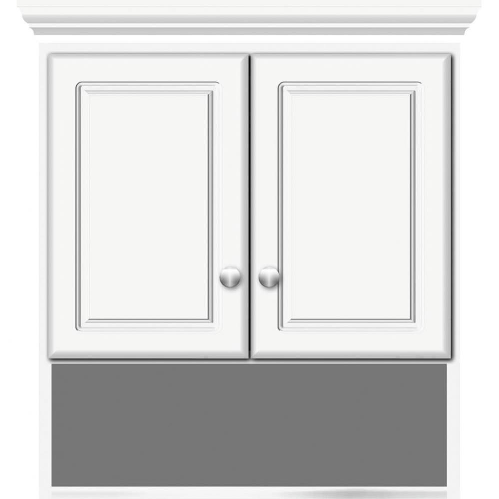 24 X 8.5 X 26 Overjohn Ultra Sat White