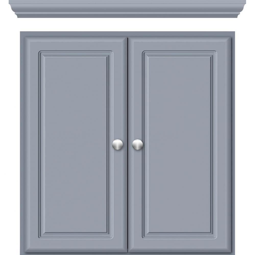 24 X 5.5 X 25 Wall Cubby Ultra Sat Silver