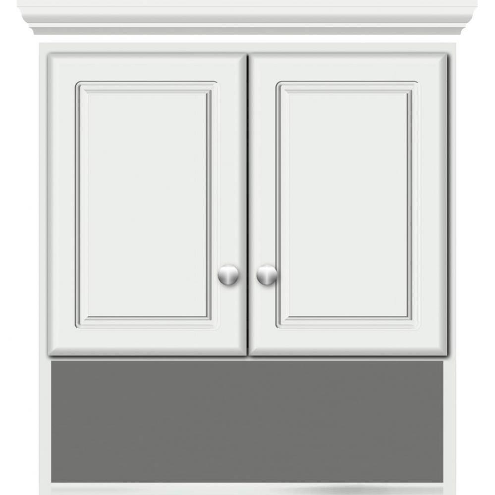 24 X 8.5 X 26 Overjohn Ultra Powder Grey