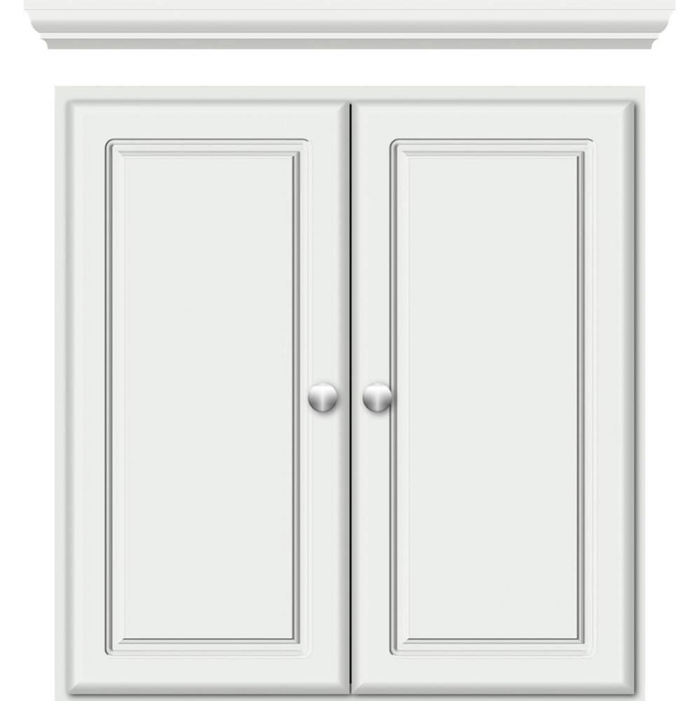 24 X 5.5 X 25 Wall Cubby Ultra Powder Grey