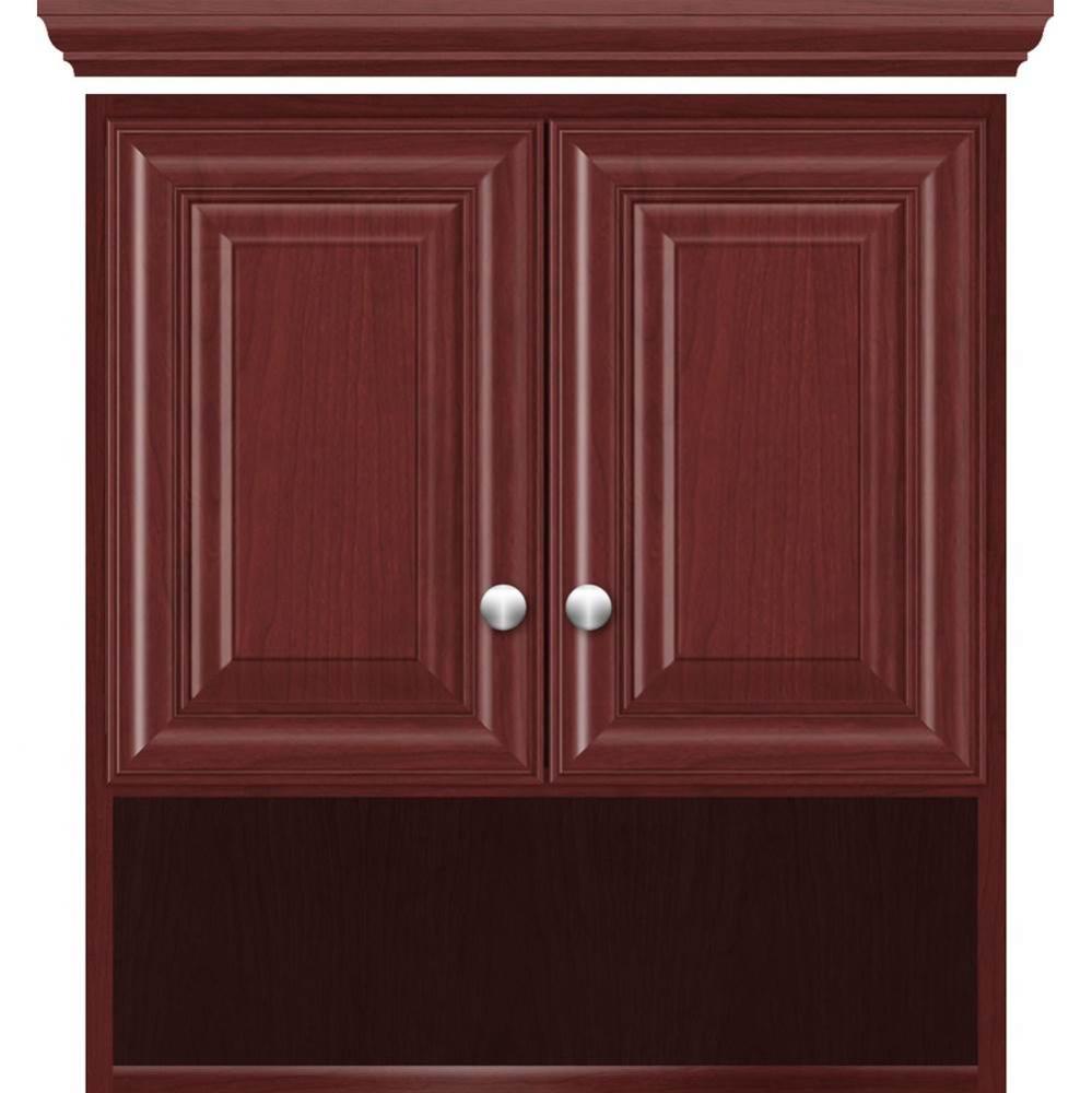 24 X 8.5 X 26 Overjohn Classic Miter Dk Cherry