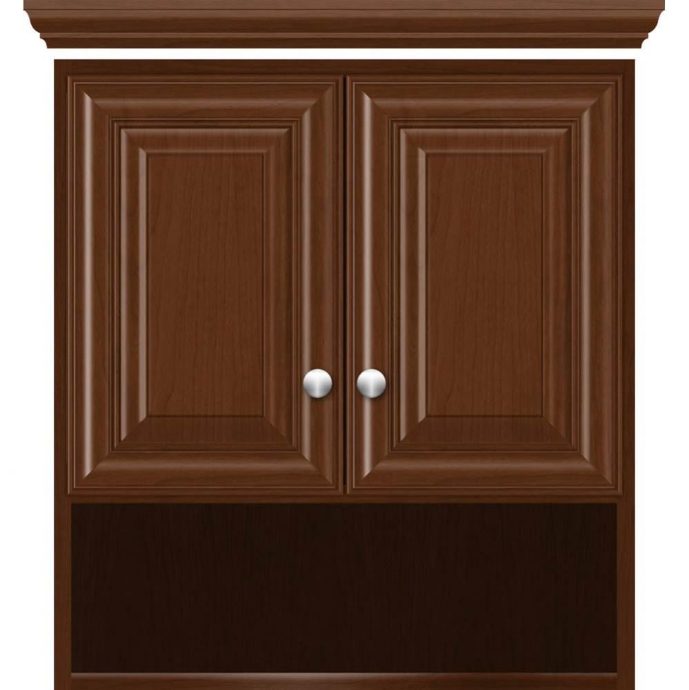 24 X 8.5 X 26 Overjohn Classic Miter Pecan Cherry