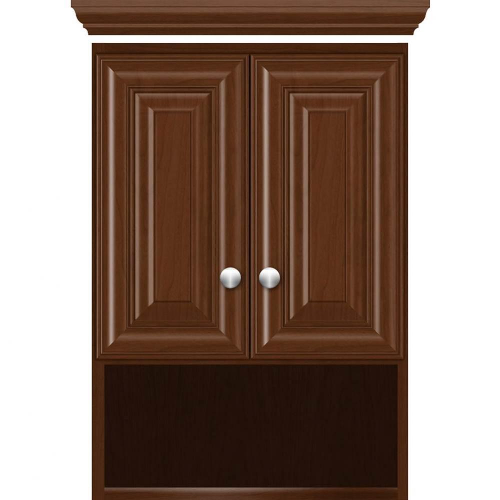 18 X 8.5 X 26 Overjohn Classic Miter Pecan Cherry