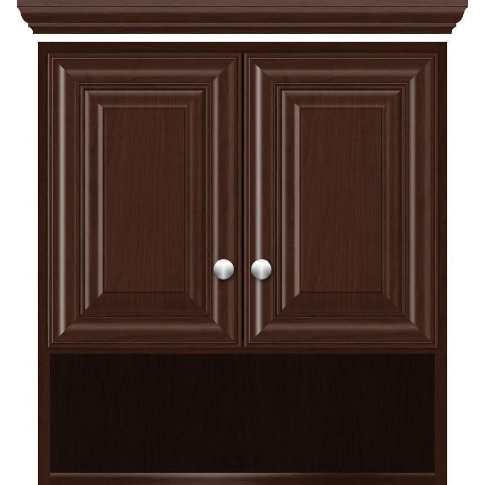 24 X 8.5 X 26 Overjohn Classic Miter Choc Cherry