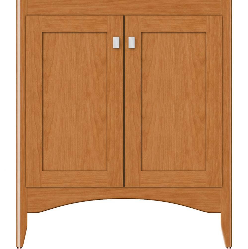 30 X 21 X 34.5 Wallingford View Vanity Shaker Nat Cherry Std