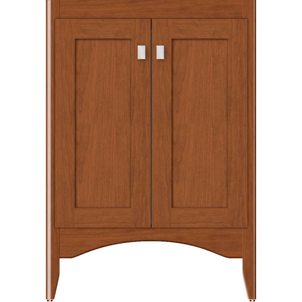 24 X 18 X 34.5 Wallingford View Vanity Shaker Cinn Cherry Std