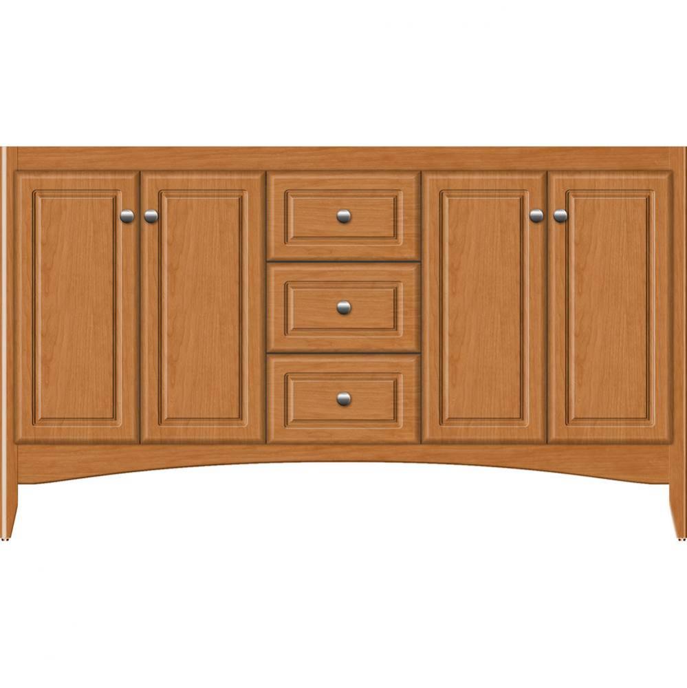 60 X 21 X 34.5 Wallingford View Vanity Ultra Nat Cherry Db